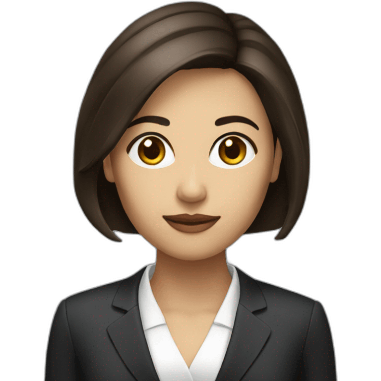 woman brunette short hair Venezuelan lawyer emoji