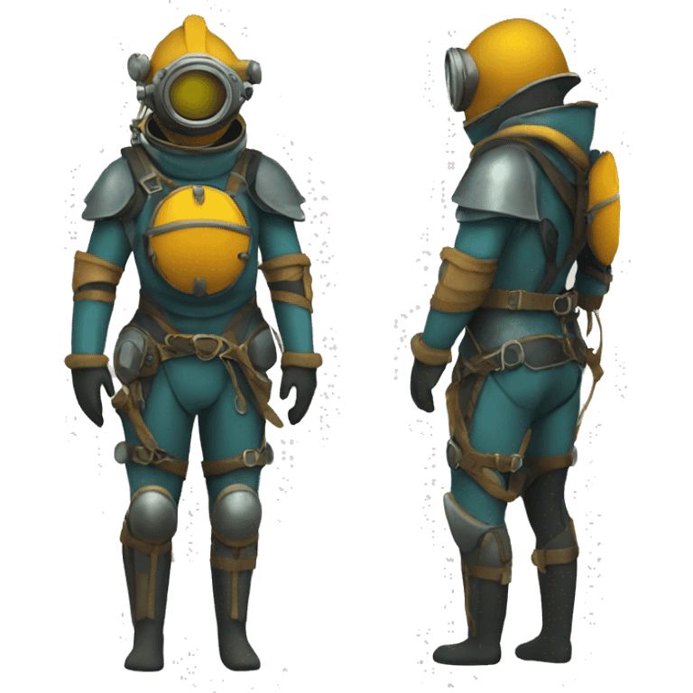 medieval scuba gear emoji