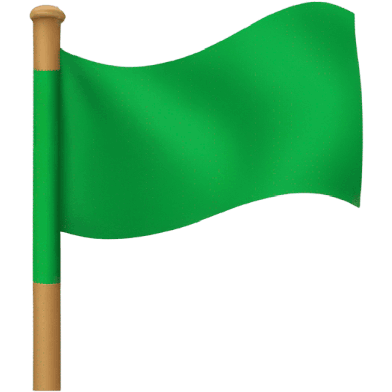 Green flag emoji