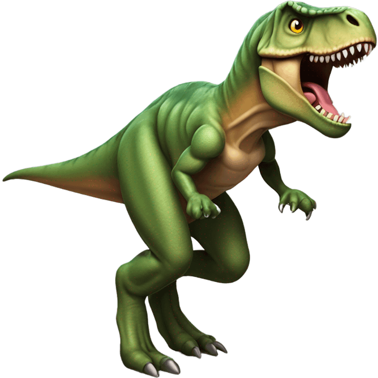 trex running emoji