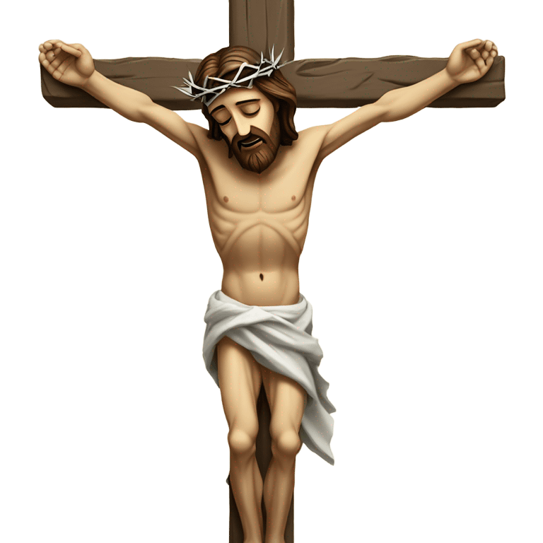 Jesus crucifixion emoji