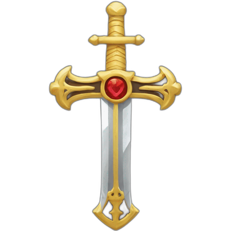 cross and sword emoji