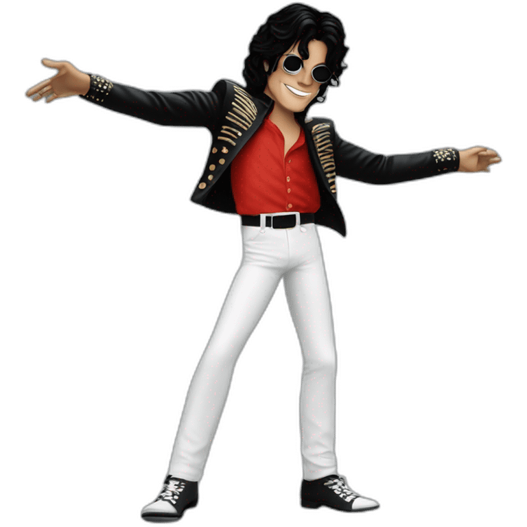 Michael Jackson T pose emoji