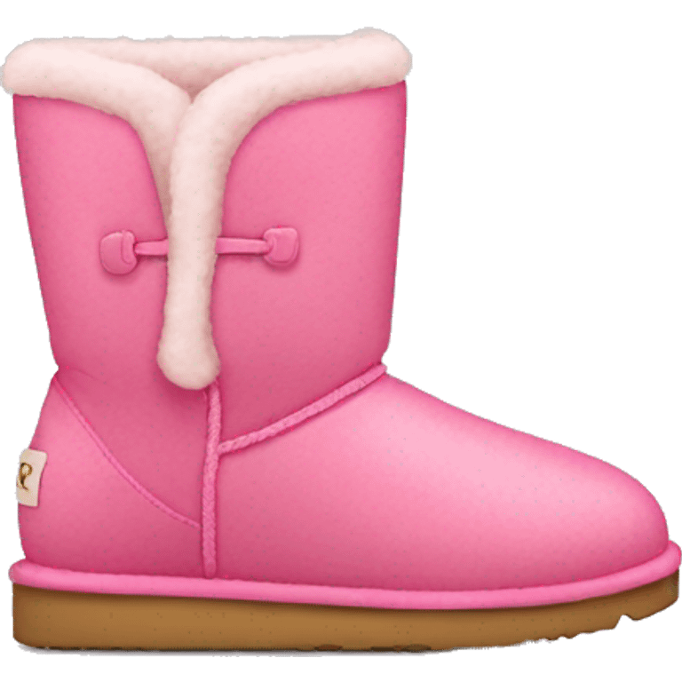 Pink Ugg boots emoji