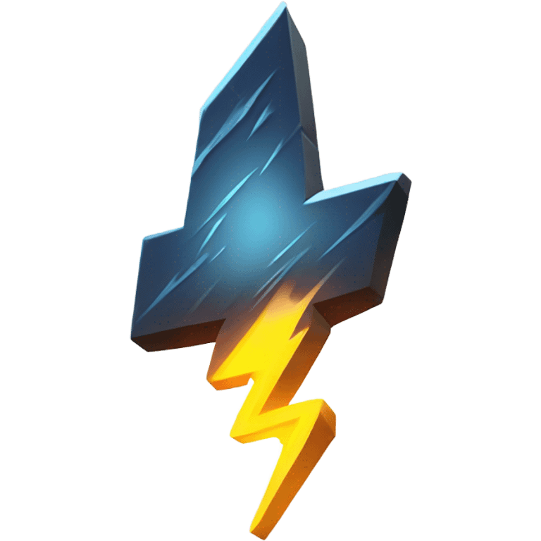 lighting bolt emoji