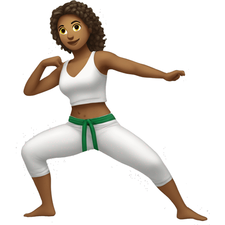 Capoeira mulher emoji