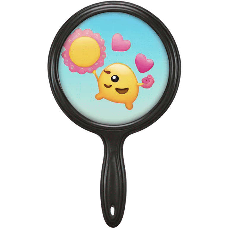 cute little mirror emoji