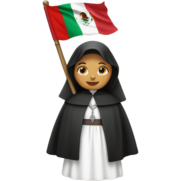 Mexican flag nun emoji