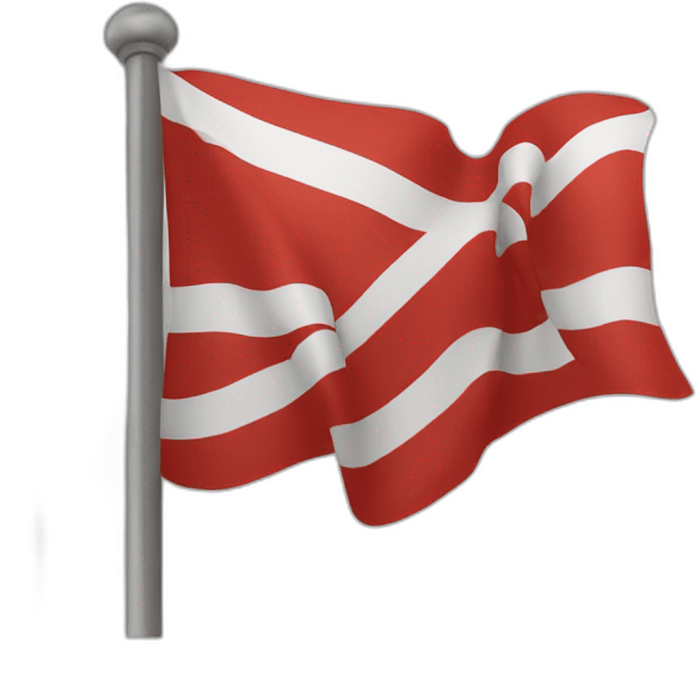 Flag red cros emoji