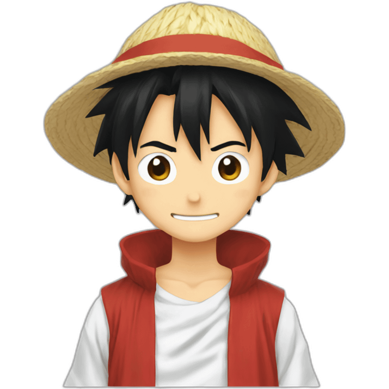 Luffy with Inuyasha emoji