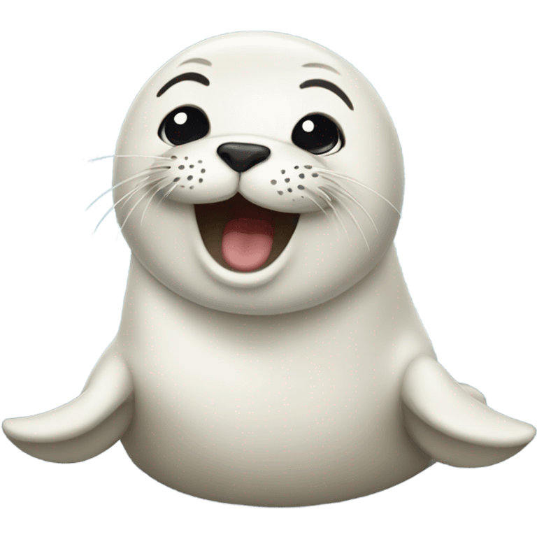 Happy seal emoji