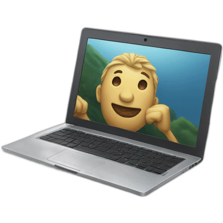 Lap top emoji