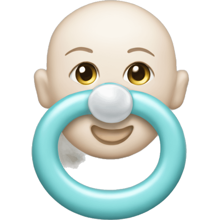 Baby pacifier  emoji