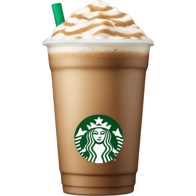 starbucks Iced Brown Sugar Oatmilk Shaken Espresso emoji