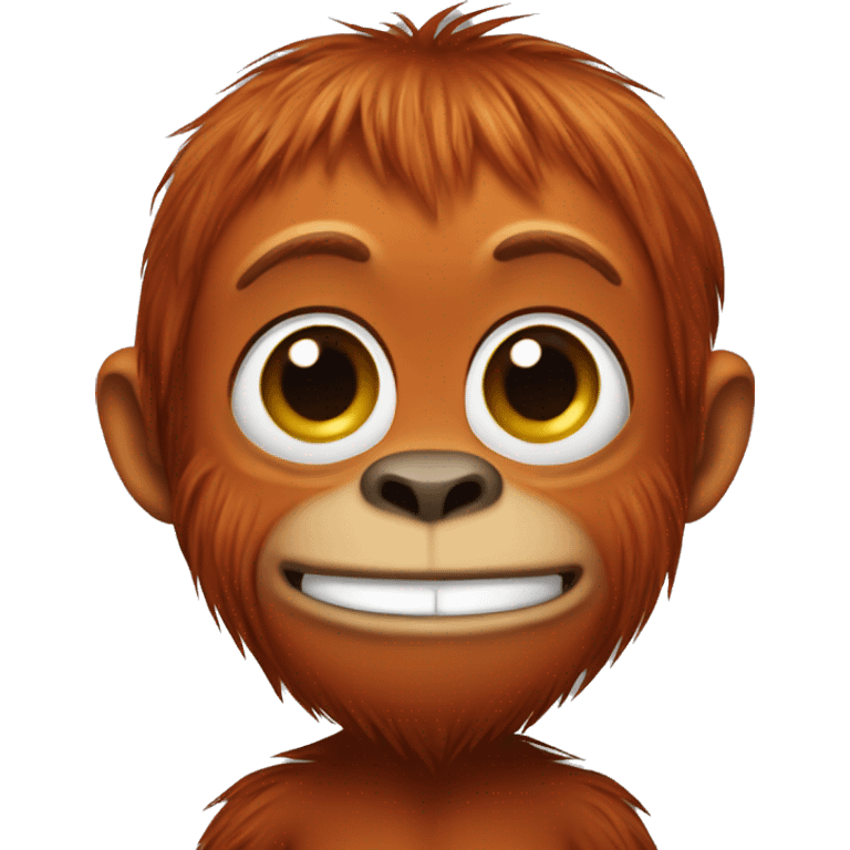 Skinny orangutan  emoji