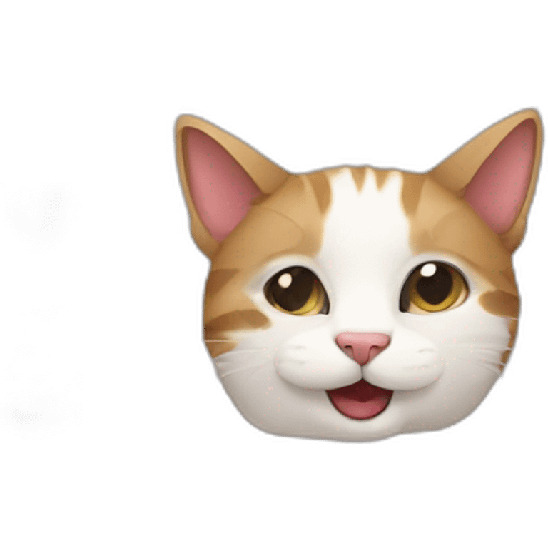 cat drinking wine emoji