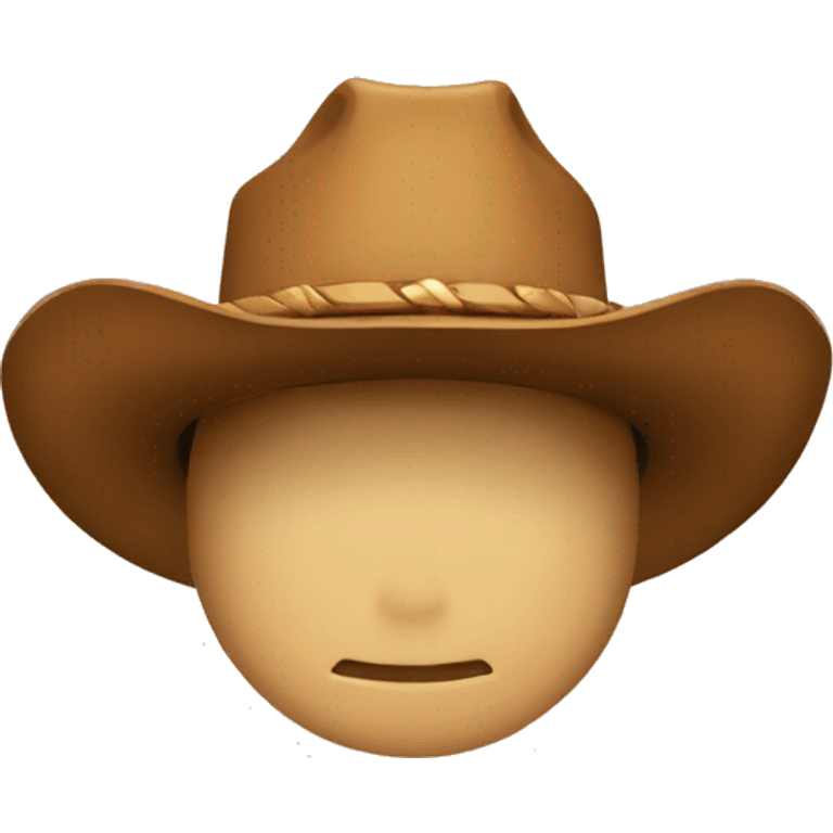 git merge icon with a cowboy hat emoji