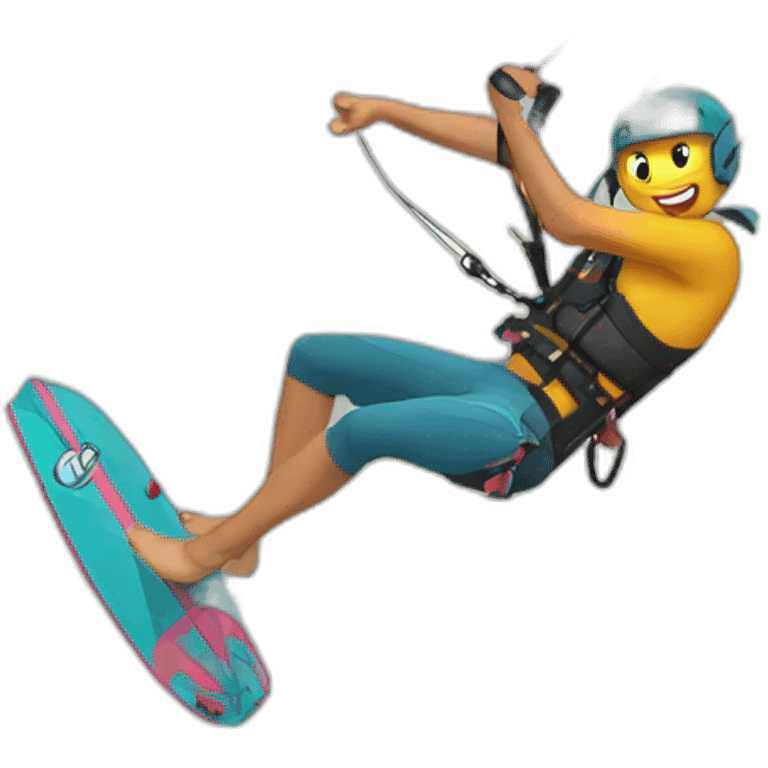 Kitesurfing emoji