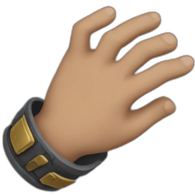 pinched fingers gauntlet emoji