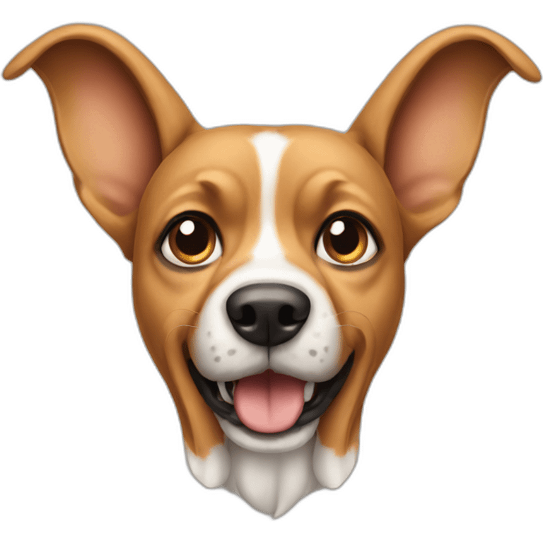 Dog with Extreme Long ears emoji