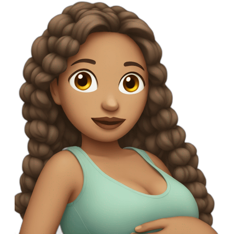 pregnant emoji