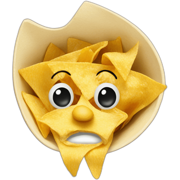 nose nachos emoji