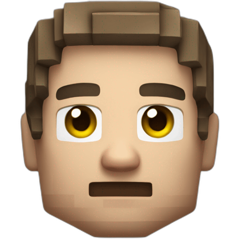 steve from minecraft emoji