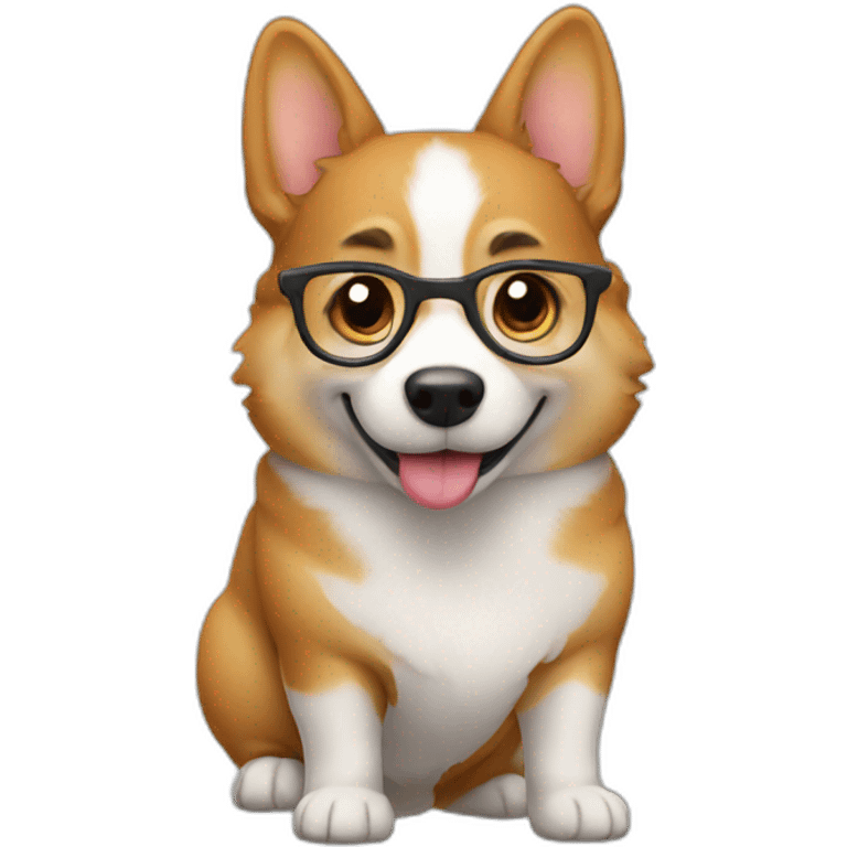 corgy-professor emoji