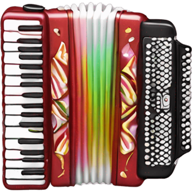 Ribbon Candy Accordion  emoji