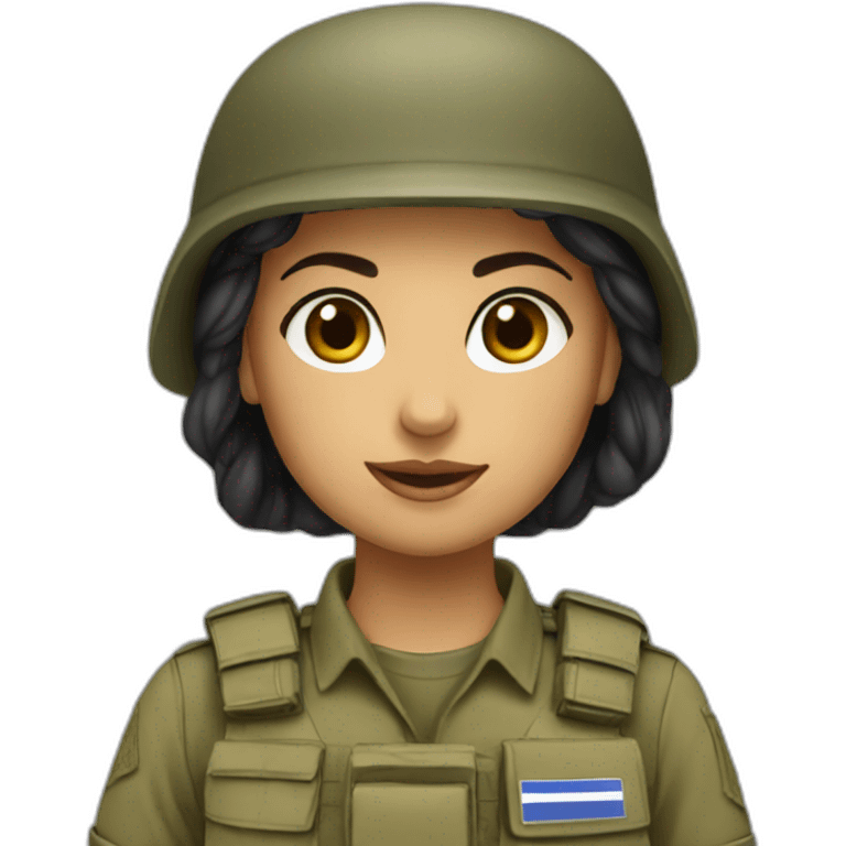 idf female soilder emoji