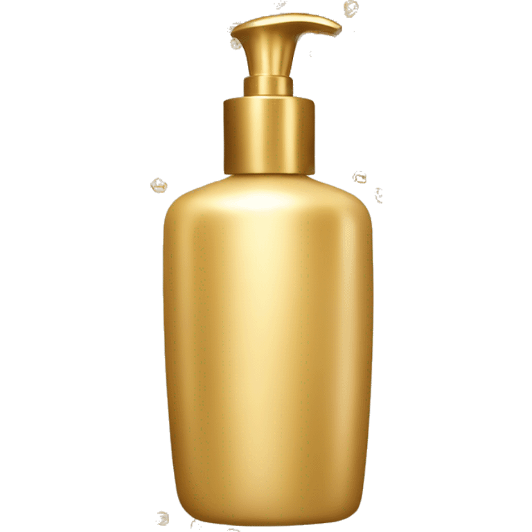 Gold body lotion  emoji