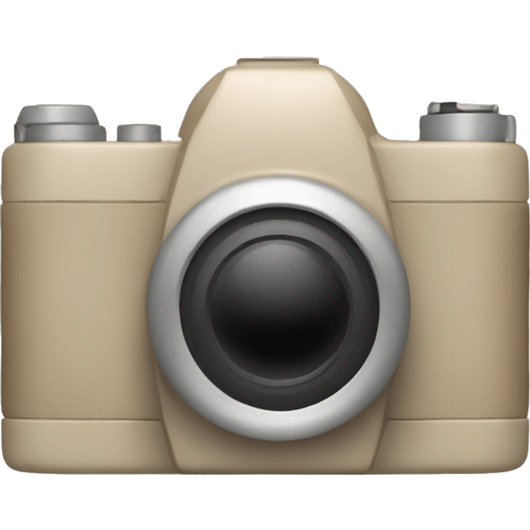 Camera beige emoji