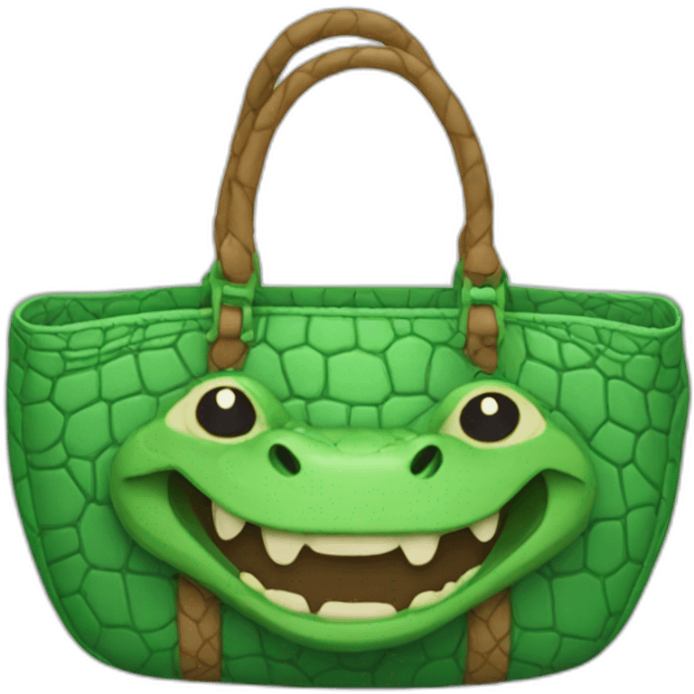 Cocodrilo Handbag emoji