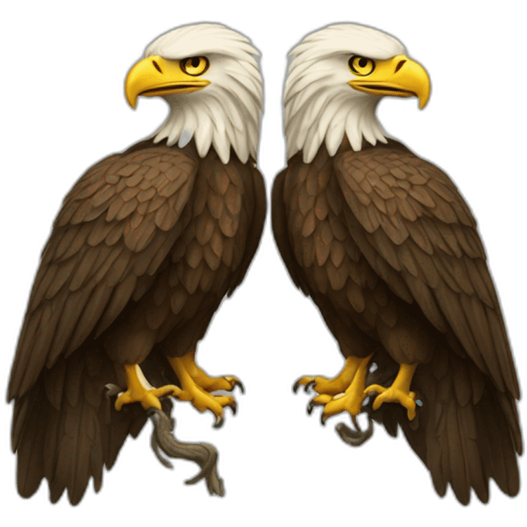 two-headed eagle emoji