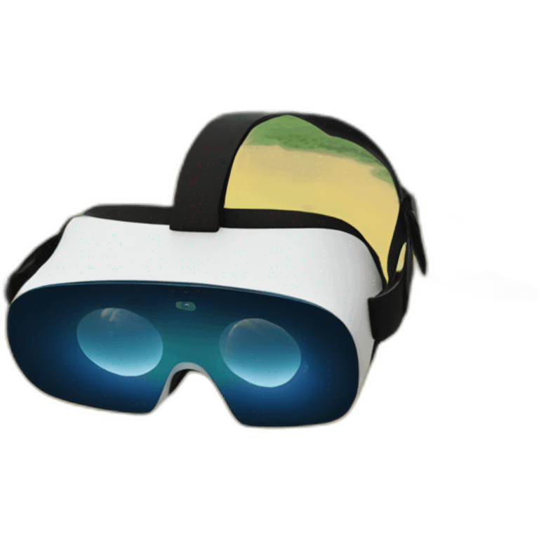 virtual reality landscape emoji