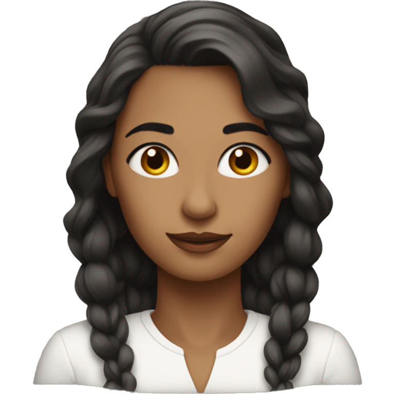 a beautiful woman in her mid 20 emoji