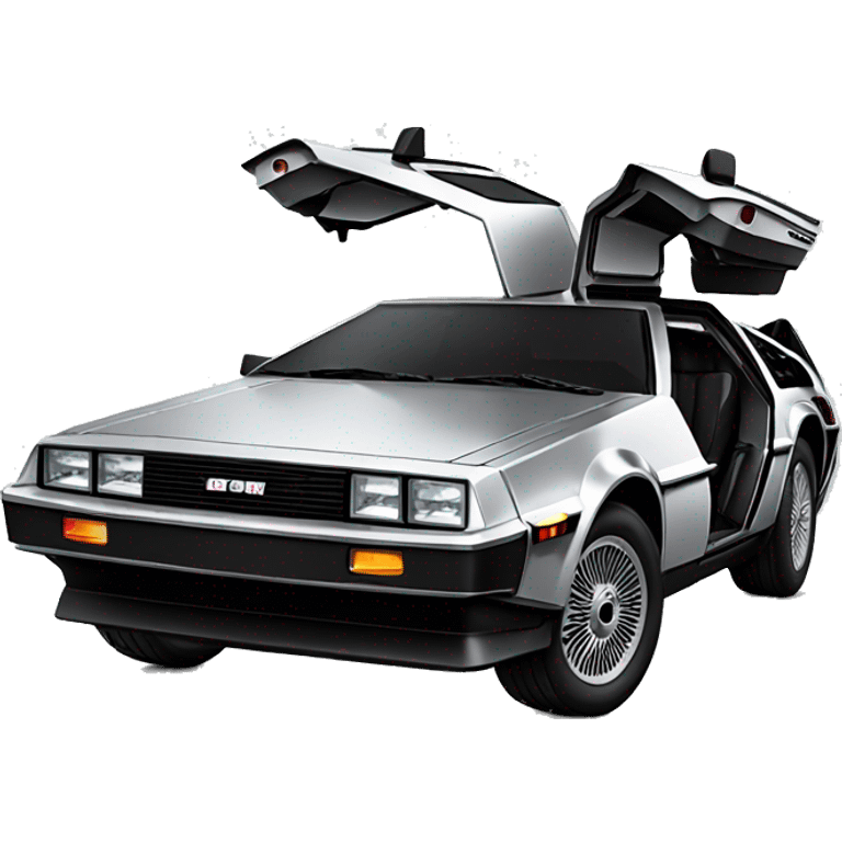 Delorean emoji