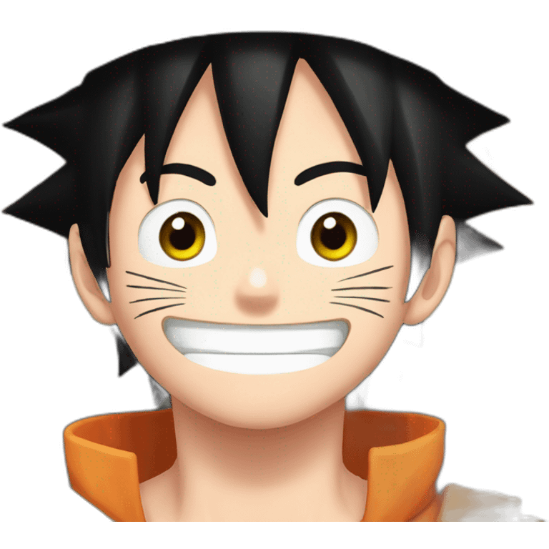 Luffy Naruto Goku emoji