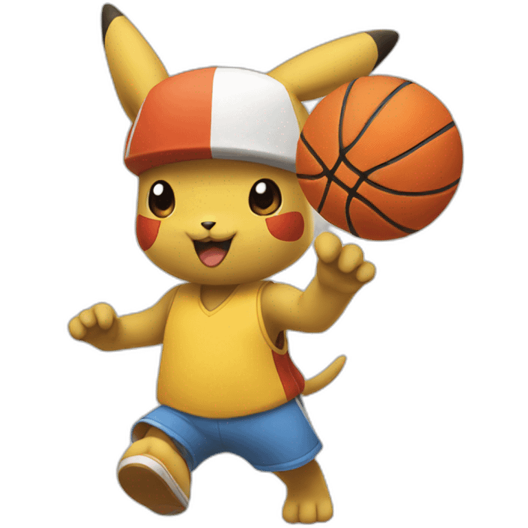 pokemon playing basketball emoji