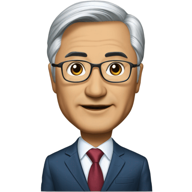 photorealistic president Kazakhstan tokaev emoji