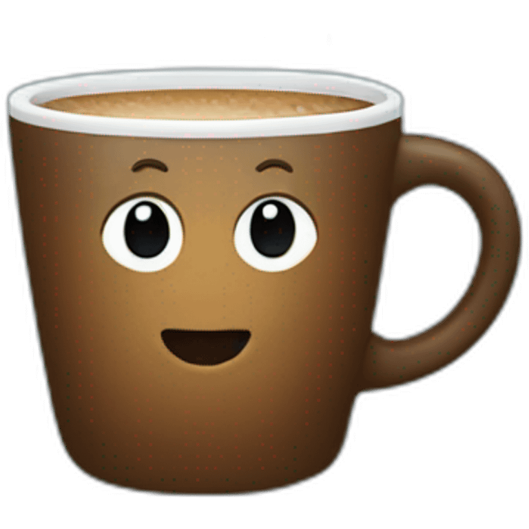 Raining Coffe emoji