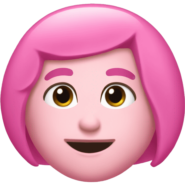 Pink giro emoji