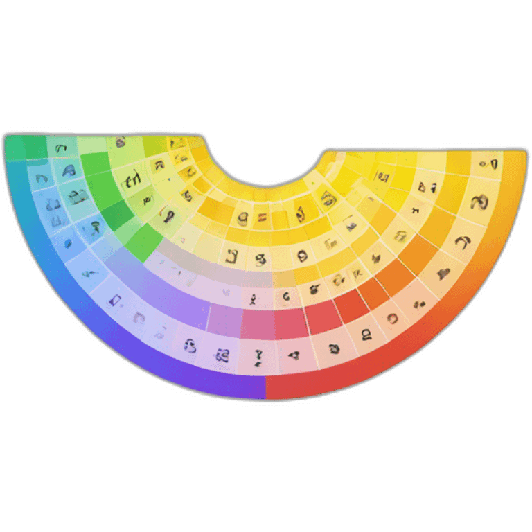 90% circle chart emoji