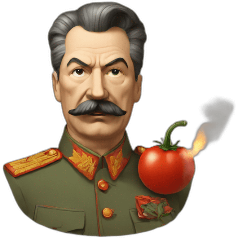 stalin smoking tomato emoji