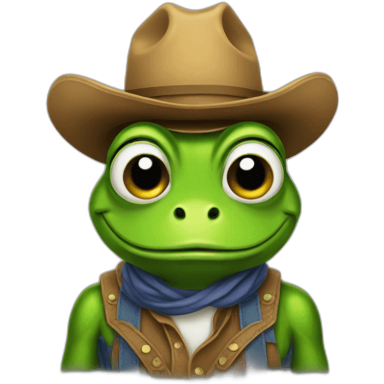 frog cowboy lgbt emoji