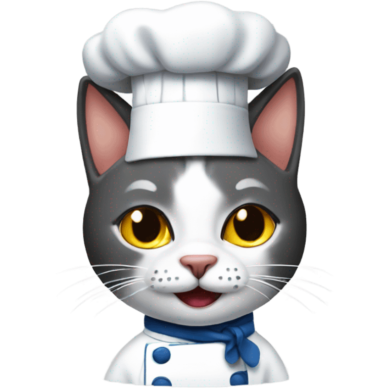 Cat chef  emoji