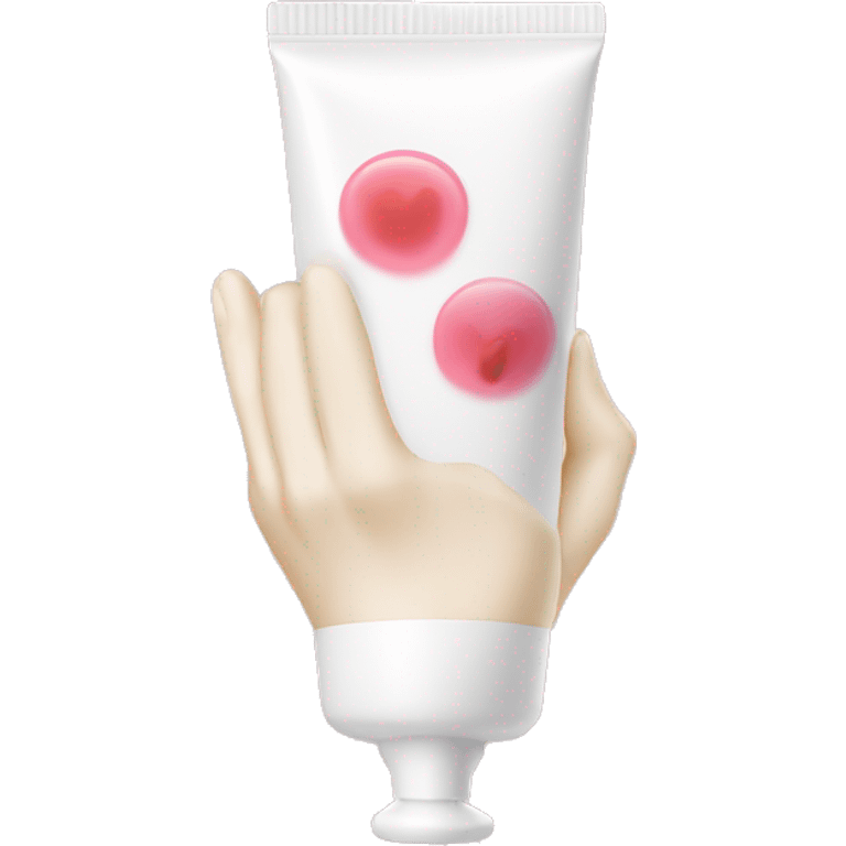 Hand cream emoji