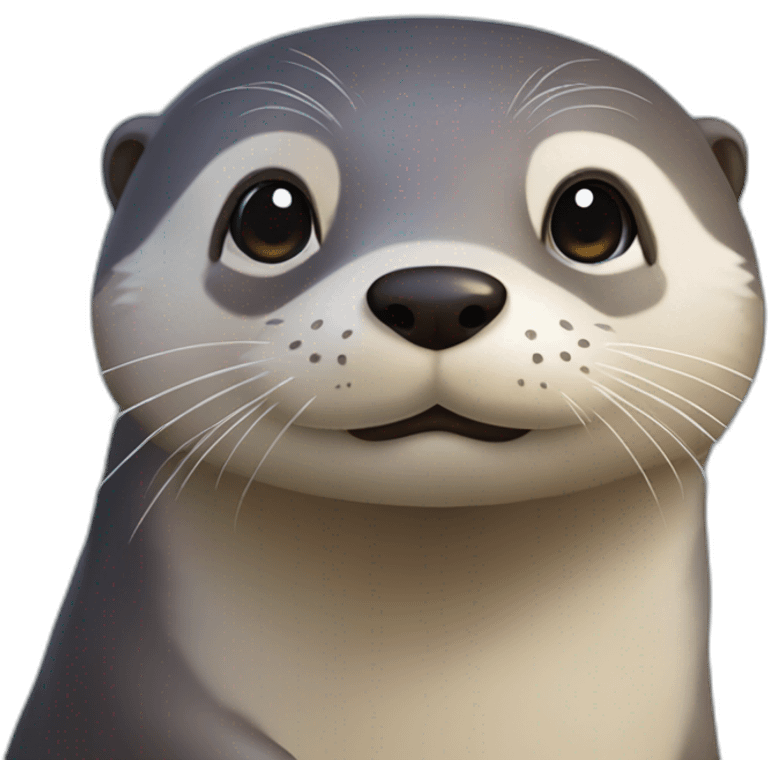 Loutre sur tot emoji