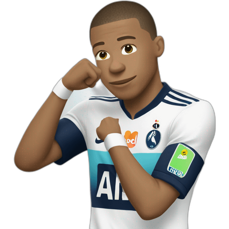 Mbappé qui dab emoji