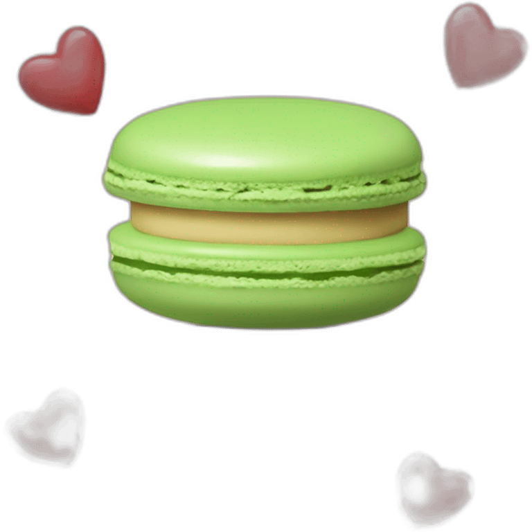 Macron love macaron  emoji